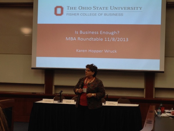 Anne Ferrante (MBA Roundtable Executive Director)