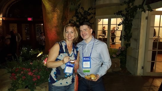 Brian Mahoney and Molly Mesko (University of Rochester) at Mardi Gras World-600px.jpg