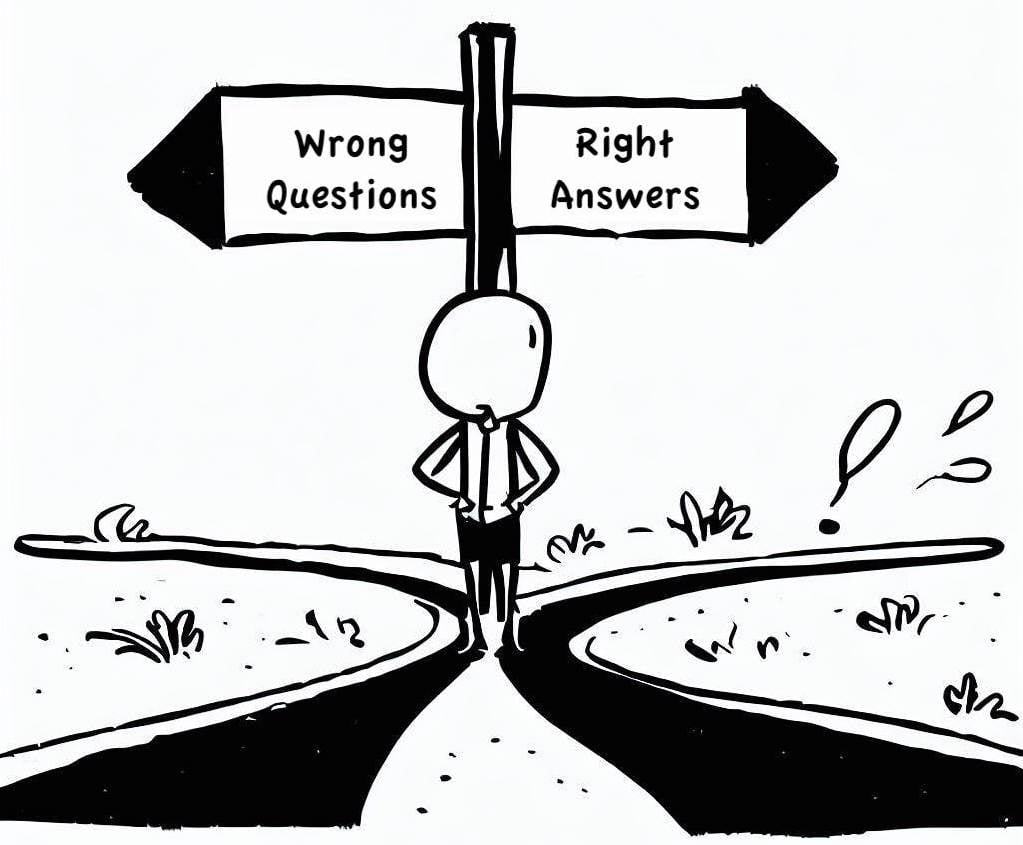 wrong questions right answers